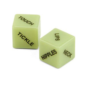 Glow in The Dark Couples Dice